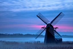 Rackhams Morning Blue - Framed Print 16 x 12 inch - thumbnail 3