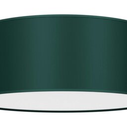 Rackhams Verde Hand Made Scandi Style 40cm Ceiling Lamp In A Rich Green Finish Holds 2xE27 LED Bulbs - thumbnail 2