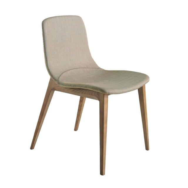 Rackhams Beige Fabric Chair 4049 - image 1