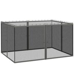 Rackhams 352 x 207cm Universal Replacement Gazebo Mesh Netting Screen Walls - thumbnail 2