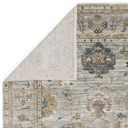 Rackhams Jasper JA01 Traditional Teal Rug - 67x240cm - thumbnail 6