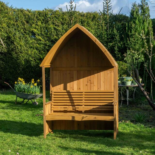 Rackhams Garden Arbour with Integral Bench - image 1