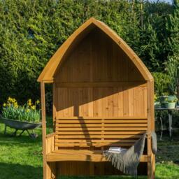 Rackhams Garden Arbour with Integral Bench - thumbnail 2