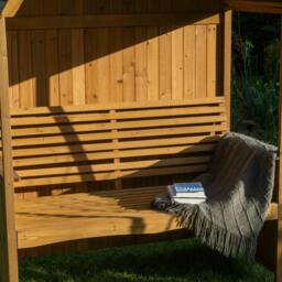 Rackhams Garden Arbour with Integral Bench - thumbnail 6