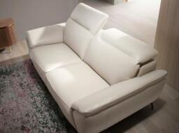 Rackhams Taupe leather sofa 6131/6132 - 3 - thumbnail 6