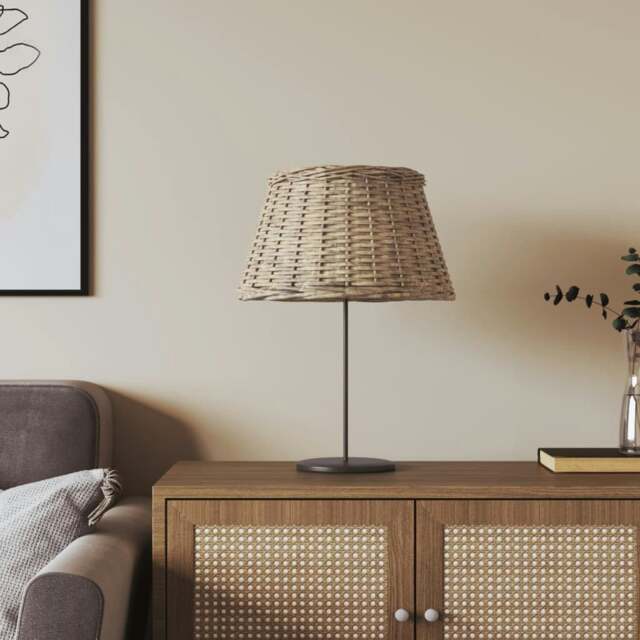 Rackhams Lamp Shade Brown �_�”�_50x30 cm Wicker - image 1