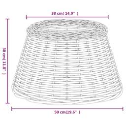 Rackhams Lamp Shade Brown �_�”�_50x30 cm Wicker - thumbnail 6