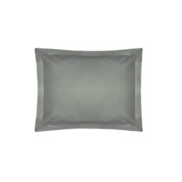 Rackhams 200 Thread Count Egyptian Cotton Oxford Pillowcase - Slate - One Size - Slate - 100% Egyptian Cotton - thumbnail 2