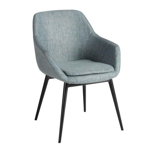Rackhams Greyish Blue Marbled Fabric Chair 4221 - image 1