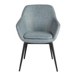 Rackhams Greyish Blue Marbled Fabric Chair 4221 - thumbnail 2