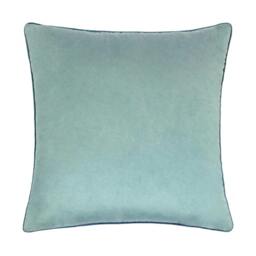 Rackhams Meridian Velvet Cushion Cover - Mineral/Teal - 45cm x 45cm - Mineral/Teal - 100% Polyester