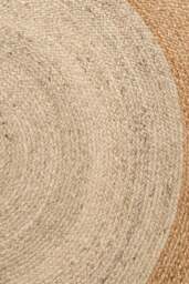 Rackhams Jutta Natural Round Jute Beige Rug - Ø 240 cm - thumbnail 2