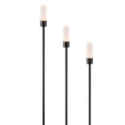Rackhams 1 Watt LED 600mm Tall Black Garden Spike Light IP65 - thumbnail 2