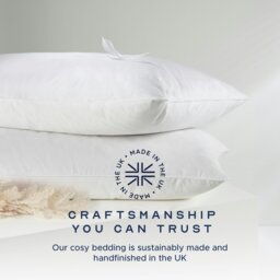 Rackhams Scandinavian Duck Feather And Down Medium Support Pillow - Medium - 2 - thumbnail 5