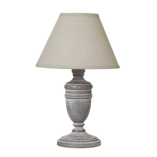 Rackhams Metis Urn Linen Table Lamp (UK Plug) - White - One Size - White - 100% Mixed - image 1