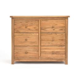 Rackhams Trivento 6 Drawer Chest of Drawers Wood Knob - Natural