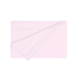 Rackhams 200 Thread Count Egyptian Cotton Flat Sheet - Pink - Pink - Superking - 100% Egyptian Cotton - thumbnail 1