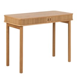 Rackhams Langley Office Desk in Oak - 1 - Natural - 50 - thumbnail 1