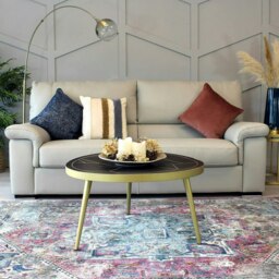 Rackhams Round Coffee Table Bishop Dark Mango - thumbnail 2