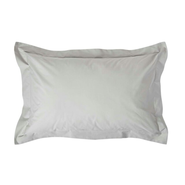 Rackhams Egyptian Cotton Oxford Pillowcase 200 TC, Standard Size - Silver Grey - image 1