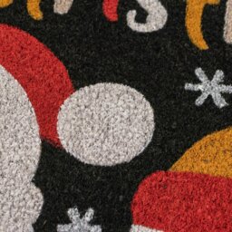 Rackhams Festive Latex Backed Coir Entrance Doormat, 60x90cm, Merry Christmas - thumbnail 3