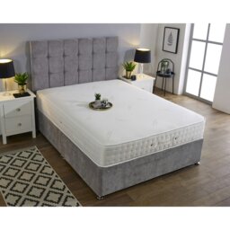 Rackhams Small Single Pocket Sprung Mattress - 9 Inch Deep, Medium Firmness - White - 1 - 4ft Small Double Mattress (120cm x 190cm) - thumbnail 5