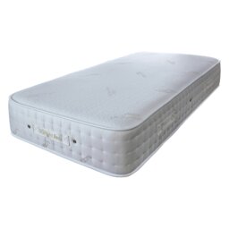 Rackhams Small Single Pocket Sprung Mattress - 9 Inch Deep, Medium Firmness - White - 1 - 4ft Small Double Mattress (120cm x 190cm) - thumbnail 2
