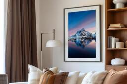 Rackhams Olstind at Sunrise - Framed Print 16 x 12 inch - thumbnail 3