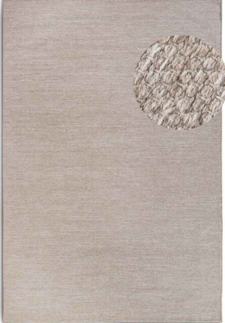 Rackhams Delhi Wool Cream Rug Pradesh – Handwoven - 120X170 cm - image 1