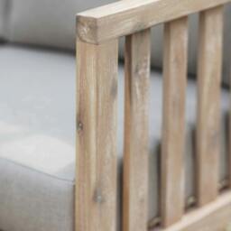 Rackhams Cotswold Heritage Two Seater Wooden Garden Sofa - thumbnail 3