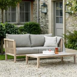 Rackhams Cotswold Heritage Two Seater Wooden Garden Sofa - thumbnail 2