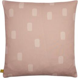 Rackhams Aida Recycled Cushion Cover - Blush - 43cm x 43cm - Blush - 100% Repreve Polyester - thumbnail 2