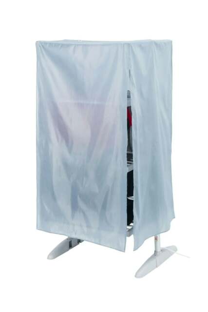 Rackhams 4 Tier Heated Clothes Airer with Cover - image 1