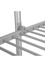 Rackhams 4 Tier Heated Clothes Airer with Cover - thumbnail 4