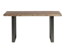 Rackhams Knott Live Edge Medium Dining Table - Wood - 150CM X 85CM X 76CM  (LXDXH) - Dining Table - thumbnail 3