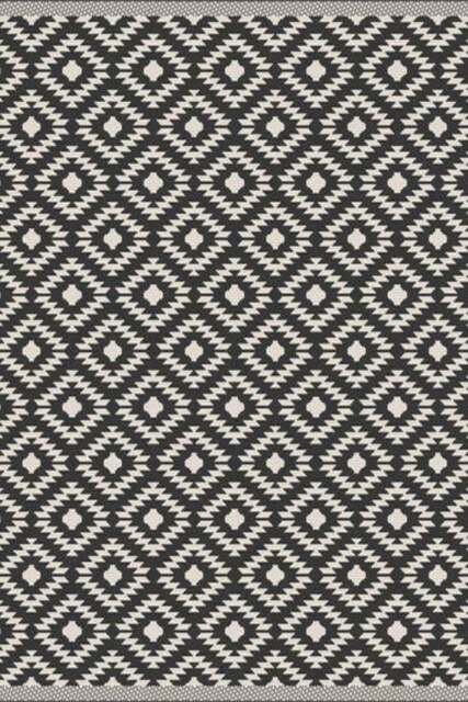 Rackhams County Genesis Black Rug – Indoor & Outdoor - 160X230 cm - image 1