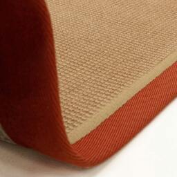 Rackhams Bordo Boucle Jute Rust Rug - 160x230cm - thumbnail 4