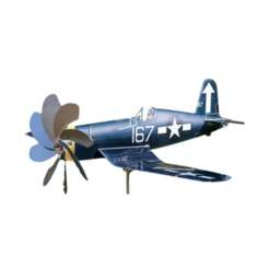 Rackhams Airplane-Shaped Garden Windmill Decoration - Style 5 - thumbnail 4