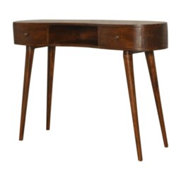 Rackhams Chestnut Wave Writing Desk - thumbnail 2