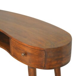 Rackhams Chestnut Wave Writing Desk - thumbnail 4
