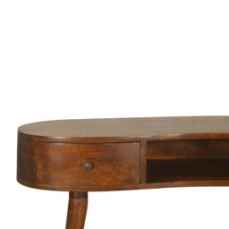 Rackhams Chestnut Wave Writing Desk - thumbnail 3