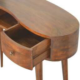 Rackhams Chestnut Wave Writing Desk - thumbnail 5