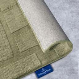 Rackhams Alexis Wool Green Rug - 80X150 cm - thumbnail 4
