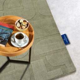 Rackhams Alexis Wool Green Rug - 80X150 cm - thumbnail 5
