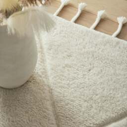 Rackhams Diamond Knotted Wool Rug - 160X230 cm - thumbnail 4