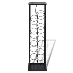 Rackhams Wine Rack for 8 Bottles Metal - thumbnail 3