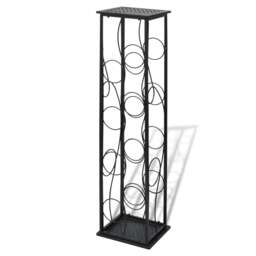Rackhams Wine Rack for 8 Bottles Metal - thumbnail 2