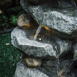 Rackhams 49CM Height Garden Cascading Waterfall Tiered Water Fountain Pump - thumbnail 6