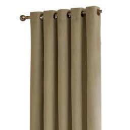 Rackhams Ultimate Velvet Blackout Curtains - Mocha - 168cm x 183cm - Mocha - 100% Polyester - thumbnail 3