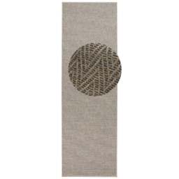 Rackhams Flatwoven Nature Grey Runner - Indoor-Outdoor - 80X150 cm - thumbnail 3